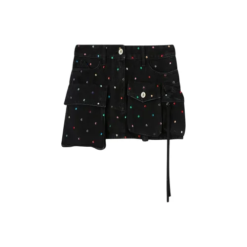 The Attico Fay Mini Skirt 'Black'
