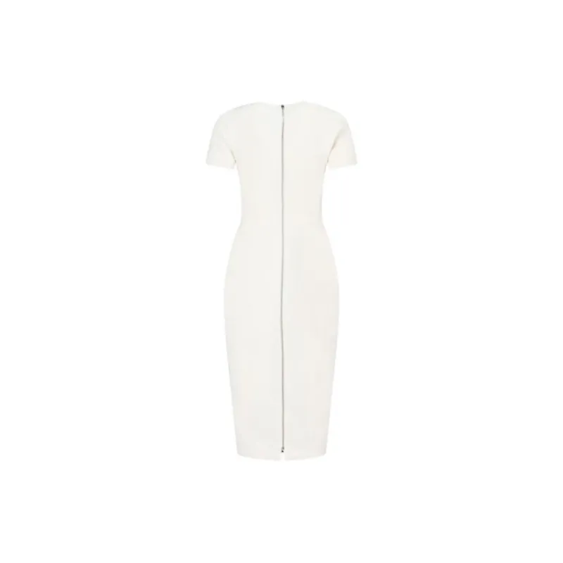 Victoria Beckham Fitted T Shirt Dress-1