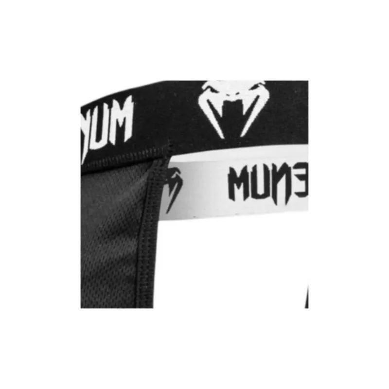 VENUM Boxing Protective Gears White Unisex Black-4