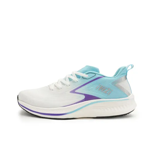 IWZI Running Shoes Unisex Low-Top Topaz Blue