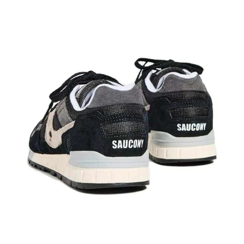 Saucony Shadow 5000 Cushioning, Slip Resistant, And Abrasion Resistant Low Top Running Shoes Unisex Black-3