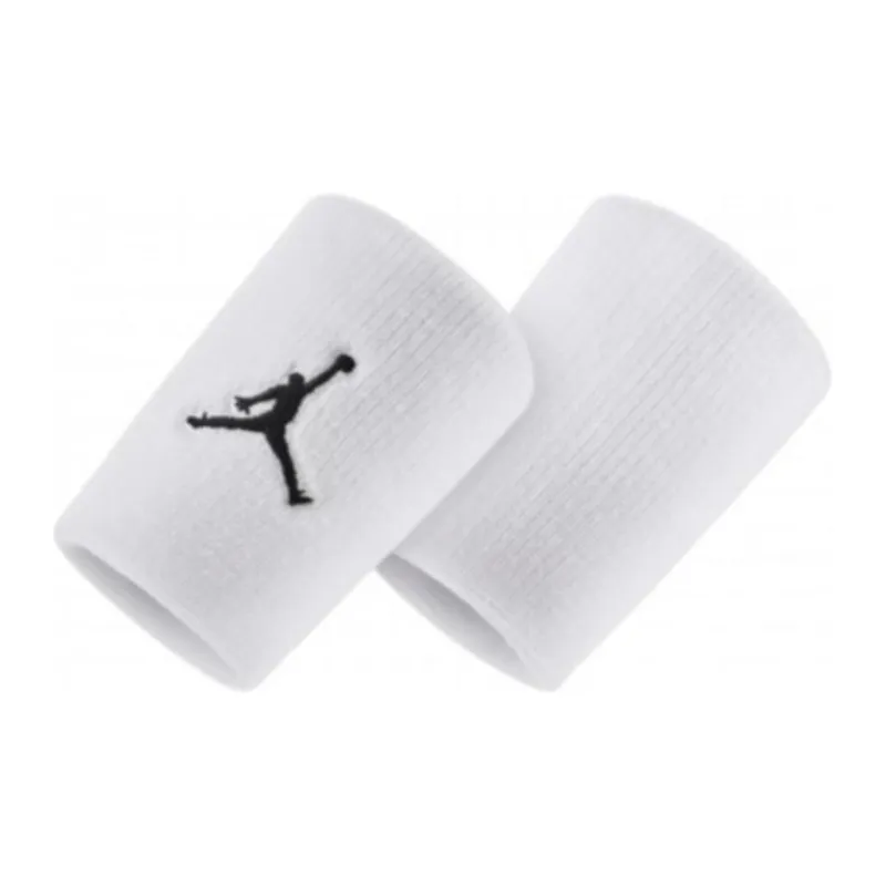 Jordan Wristbands Protective White Nylon-1