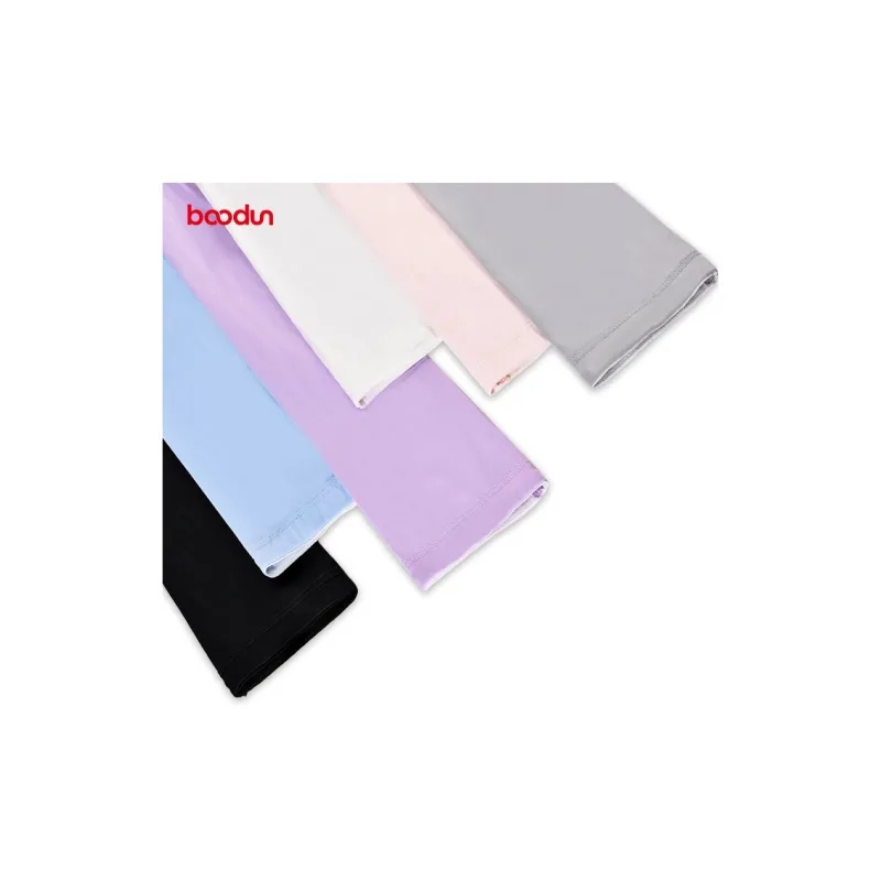 BOODUN Riding Equipment Cycling Arm Sleeves Women's Ice Silk Lycra 48*9cm-4