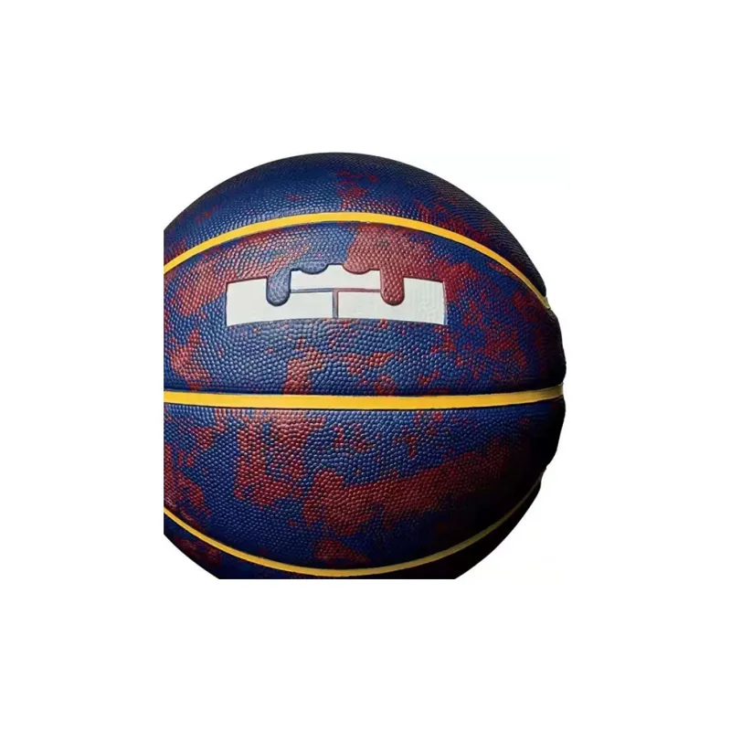 Nike Rubber Basketball Blue Brown Size 7 Ball Training-2