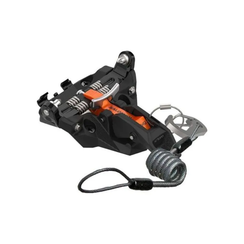 SALOMON Single Snowboard Ski Bindings Orange Black-3