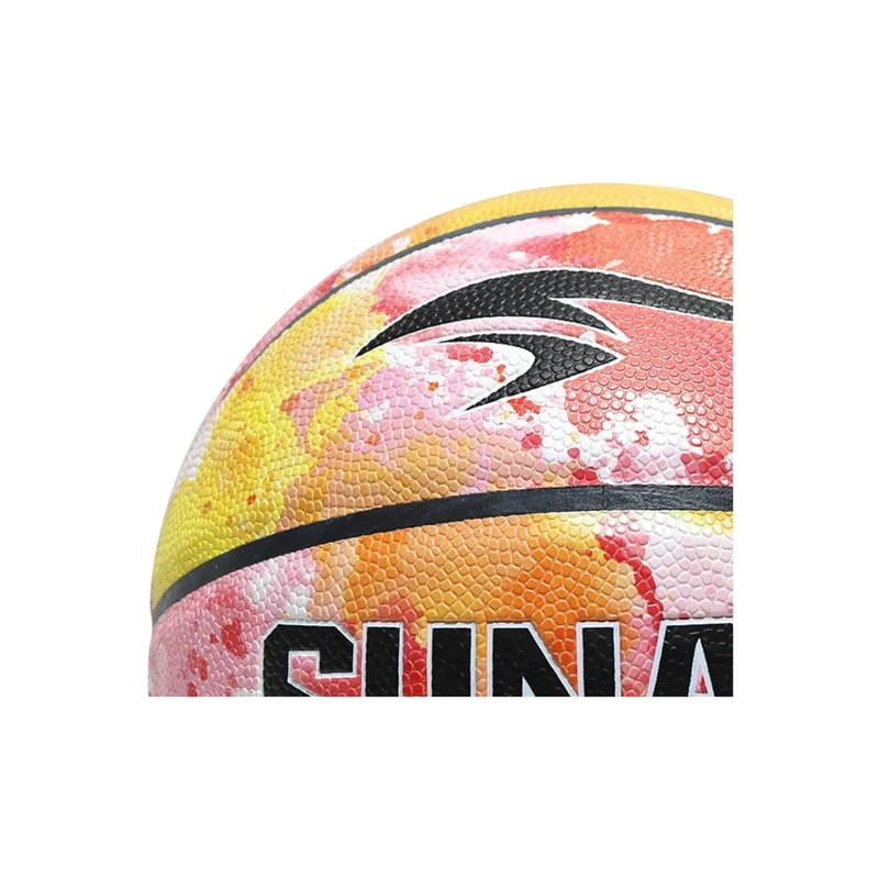 SUNAIS Rubber Basketball Size 7 Ball Training Unisex-2