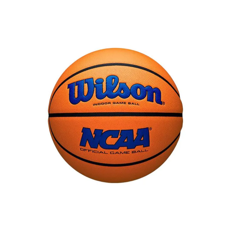 Wilson NCAA Collection WZ1003304CN7 Microfiber Leather Basketball Yellow Size 7 Training Unisex-1