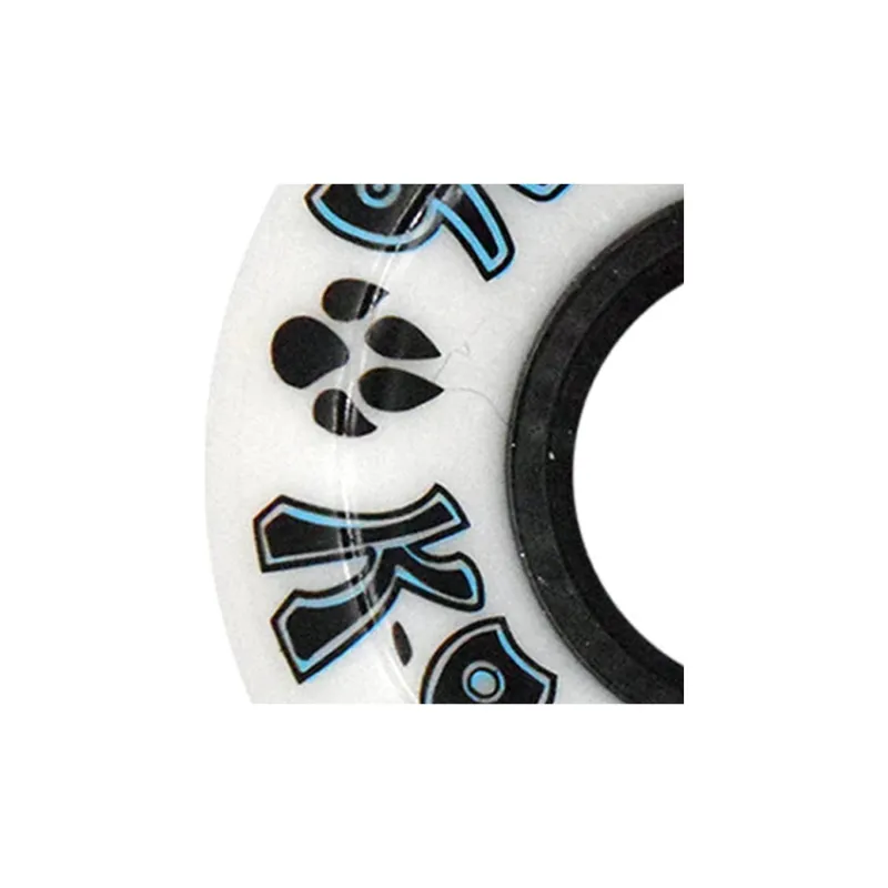 DOGTOWN Skateboard Wheels Land Surfboards 53mm X 86a-White-2