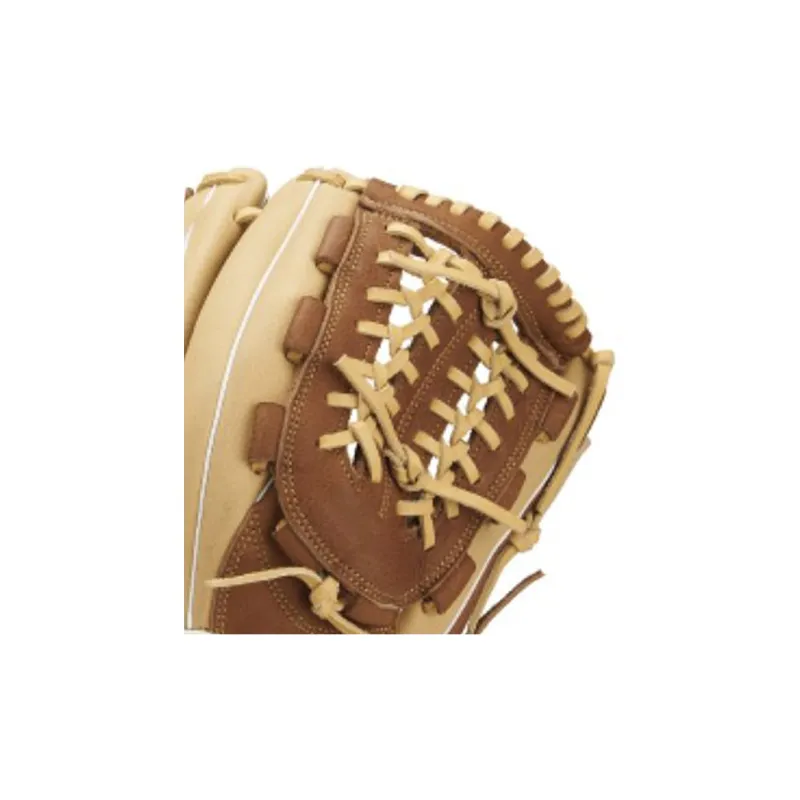 Mizuno Baseball Catcher's Glove Top Grain Cow Leather Unisex Coffee-2