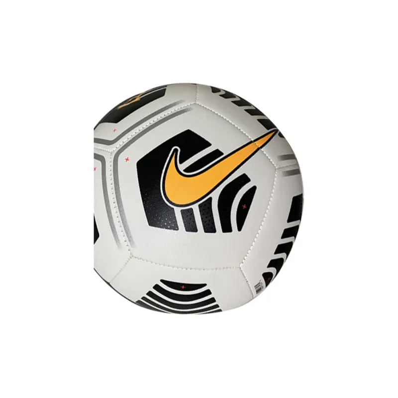 Nike Size 5 Ball Soccer PVC Seamless Thermal bonding Unisex Black White-3