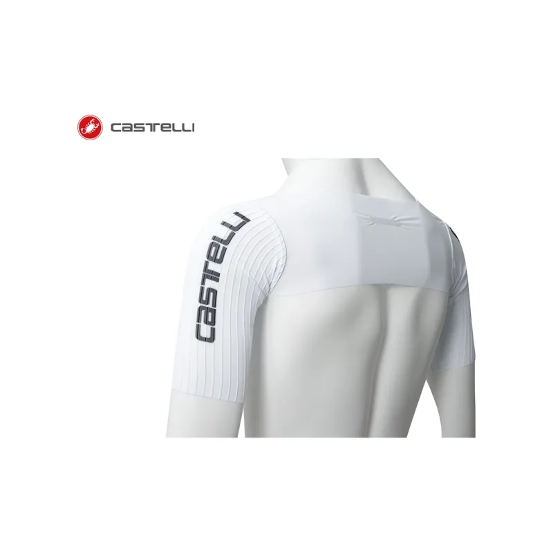 CASTELLI Riding Equipment Cycling Arm Warmers Outdoor Men's Polyester Polyurethane White-3