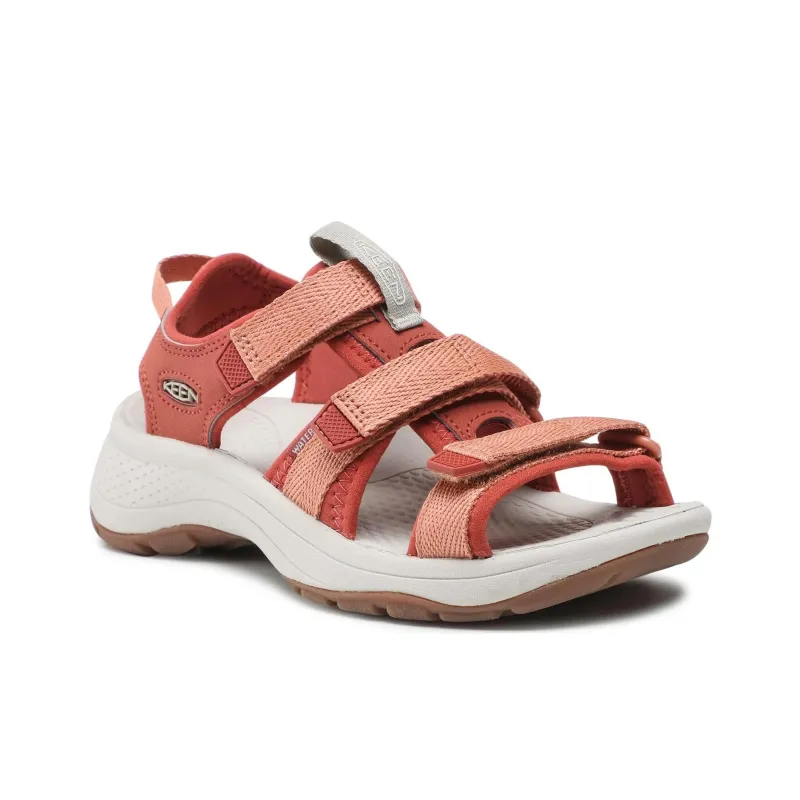 KEEN Astoria West Beach Sandals Women's Brown Red-2