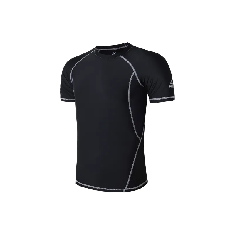 PEAK Swimming Sets Polyester Seaside Vacation With Hot Spring Men's Black-2