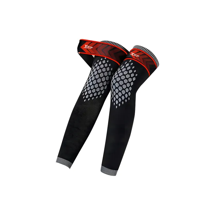 XTEP Running Unisex Cotton Faux Fur Knee Pads-2