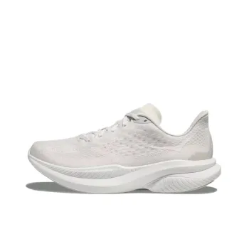 HOKA ONE ONE MACH 6 Anti Slip Wear Resistant Low Top Running Shoes Women's White
