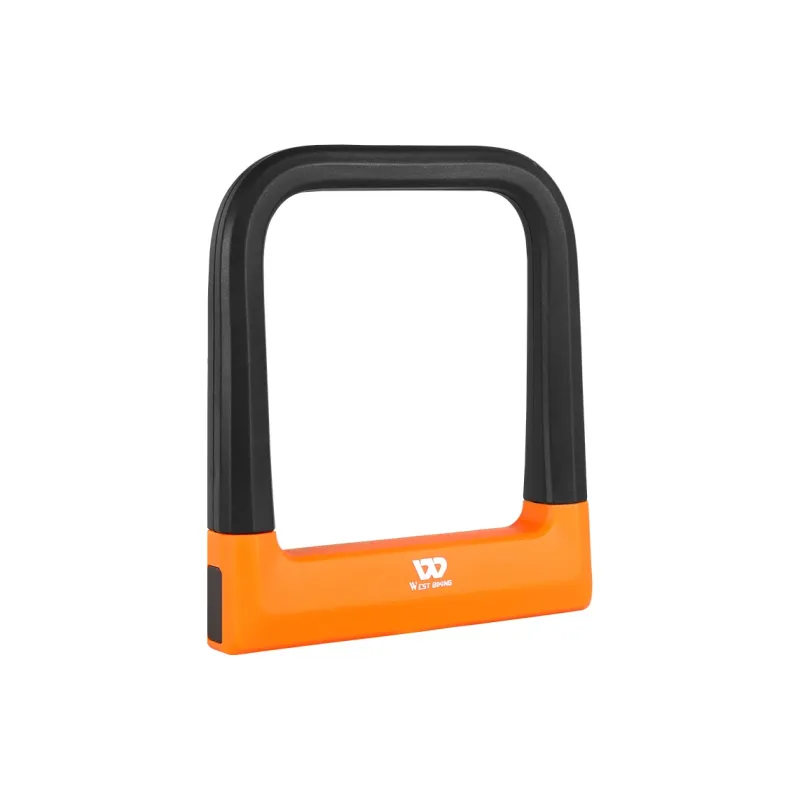 WEST BIKING Bicycle Locks Anti Squeeze And Anti Rust Protective U Lock-7