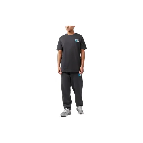 New Balance Size Co-brand T-Shirts Unisex Black