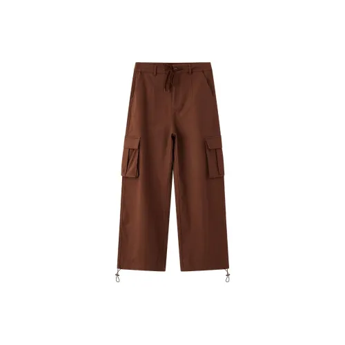 BETTERSAY Cargo Pants Women's Dark Brown