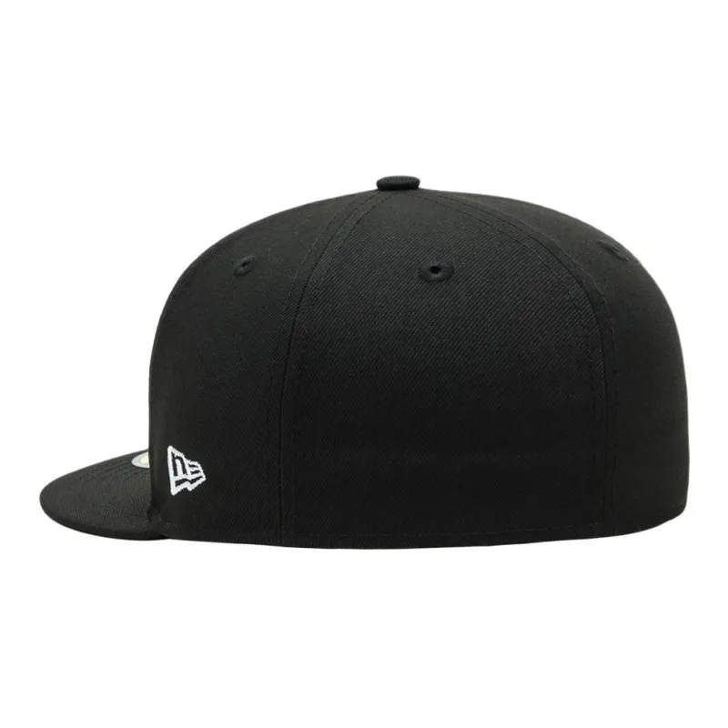 New Era Polyester Baseball Caps Unisex Black-2