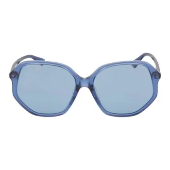GUCCI Subject To Official Website Irregular Shape Sunglasses Unisex Blue