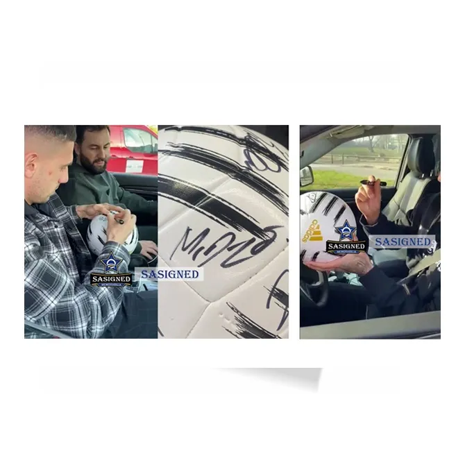 Three For 20-21 Juventus C Ronaldo Dybala Buffon And The Entire Team Signed Soccer SA Proof-5