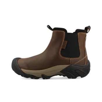 KEEN Targhee 2 Ankle-Length Chelsea Boots Medium Heel Men's Brown