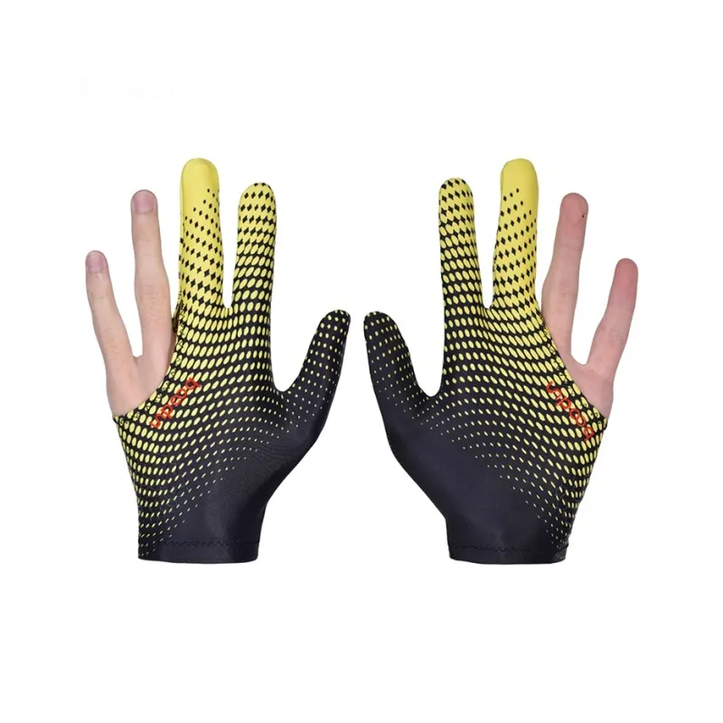 BOODUN Billiards Three Finger Gloves High Elasticity Lycra 1 Pack Both Hands-19