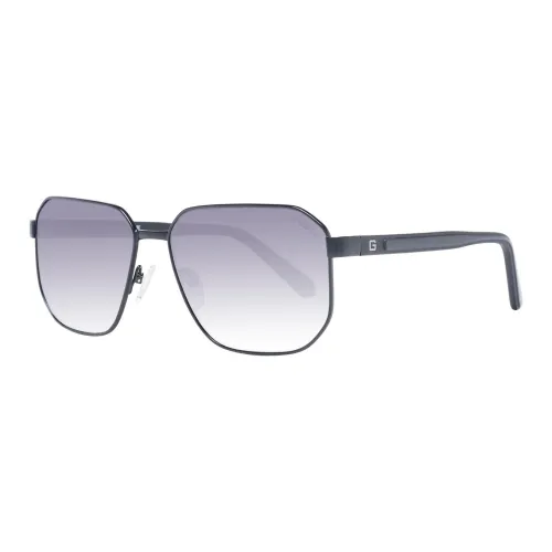 guess HWSG83 Square Sunglasses Men's Blue