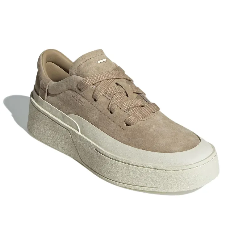 Adidas Labcourt Anti Slip Wear Resistant Low Top Skateboard Shoes Unisex Khaki-2