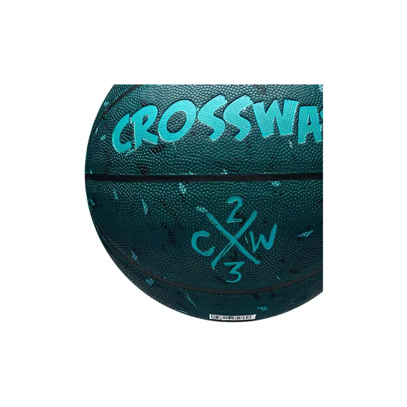 CROSSWAY PU Basketball Peacock Blue Size 6 Training Women's-1