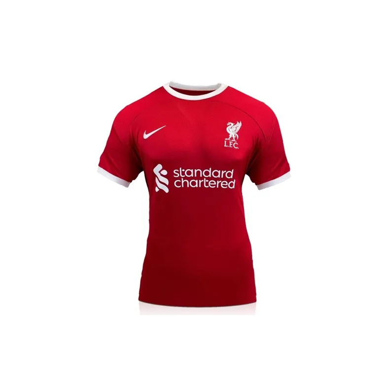 Three For McCarthy, Autographed Signature, Liverpool 2023 24 Season Jersey EM Certificate, Deluxe Framed-3