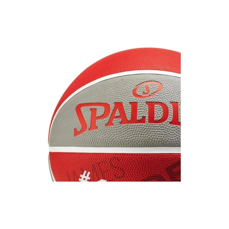 SPALDING PU Basketball Red Size 7 Ball Training Competition Unisex-3