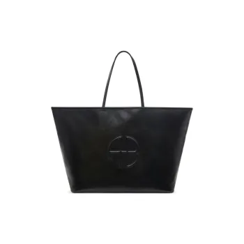 Anine Bing Emma Logo Embossed Tote Bag
