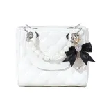 White, Detachable Charm