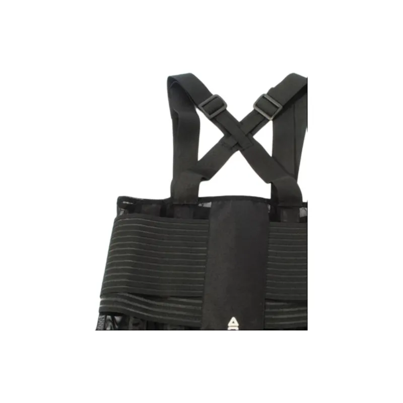 AQ Back Support Braces Protective Black Unisex-3