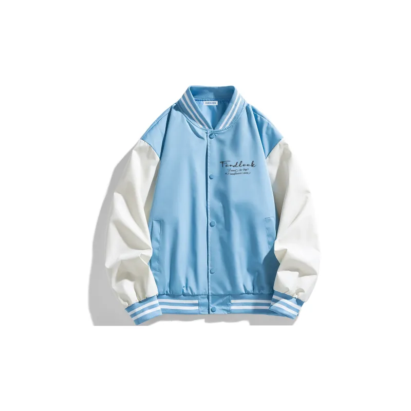 FONDLOOK Baseball Jacket Unisex-7