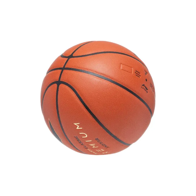 LiNing Microfiber Composite Basketball Orange Brown Size 7 Training Competition Unisex-3