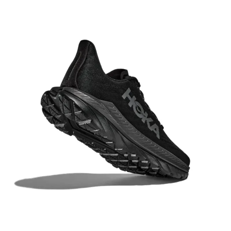 HOKA ONE ONE Mach 5 Anti Slip Wear Resistant Low Top Running Shoes Women's Black-2