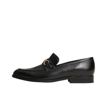 Twinset Oval T Leather Loafers Women's