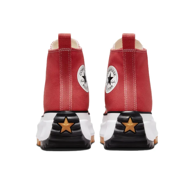 Converse Run Star Hike Anti Slip Wear Resistant High Top Canvas Shoes Men's Red-3