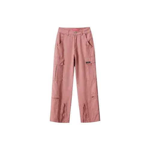 BETTERSAY Cargo Pants Women's Dusty Pink