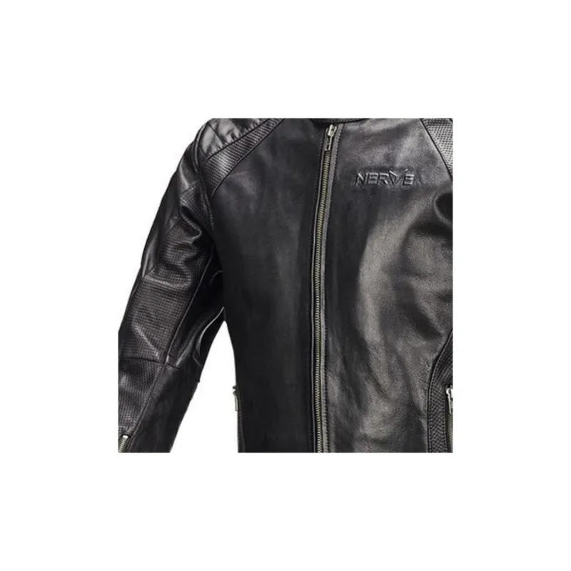 NERVE Biker Jacket Genuine Leather Men's NFP17002-5