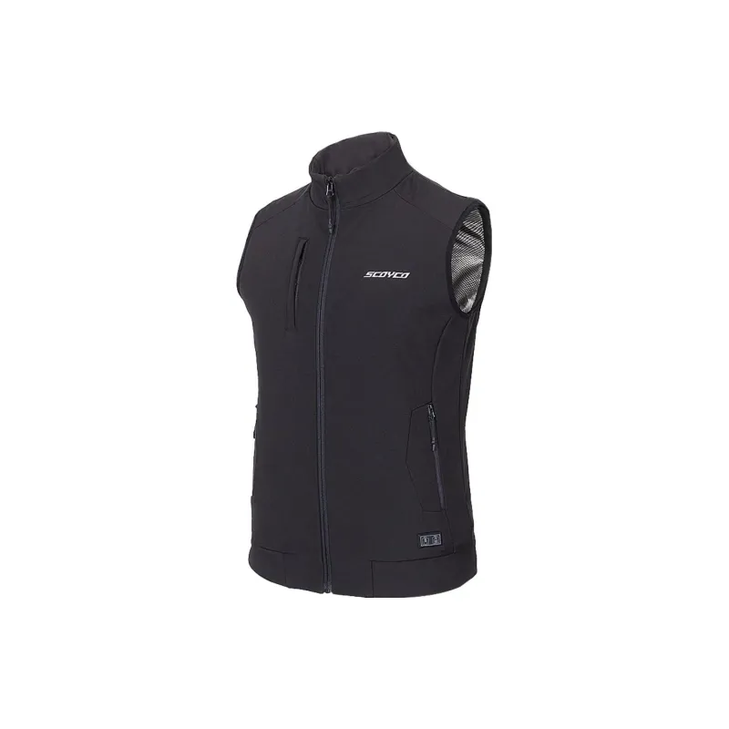 SCOYCO Biker Jacket Polyester Unisex JK130 Black-2