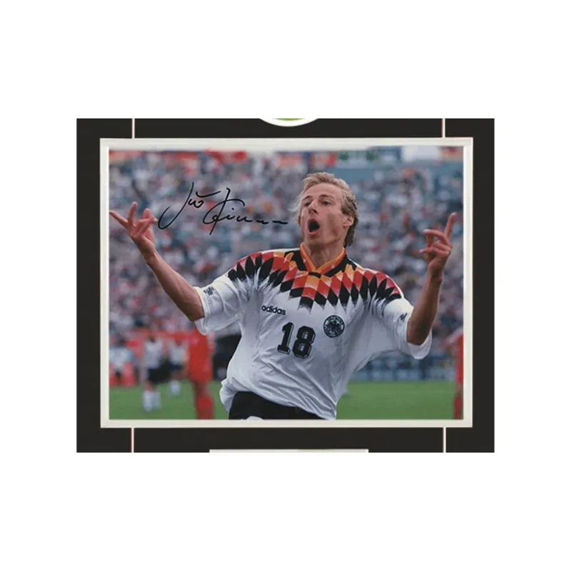 Three For Collection, Clas Schäfer, German Team, Gold Bomber, Autographed Photo, Includes Certificate Framed-3