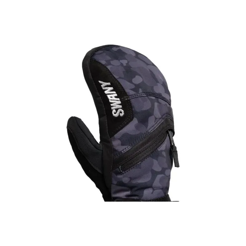 SWANY Ski Gloves Protective Snowfield Mittens Kids'-1