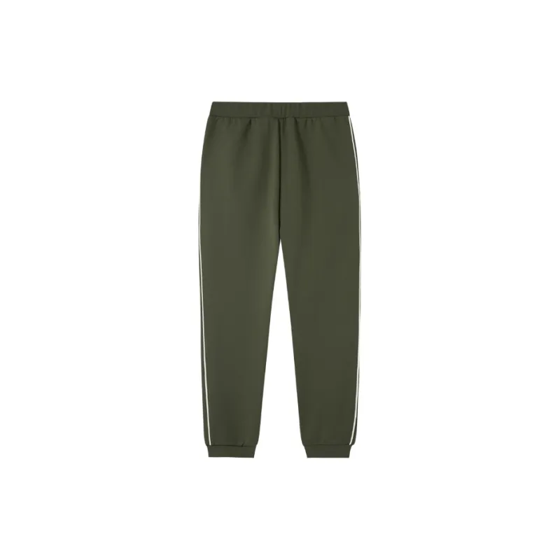 Le Coq Sportif Knitted Sweatpants Men's Olive Green-1