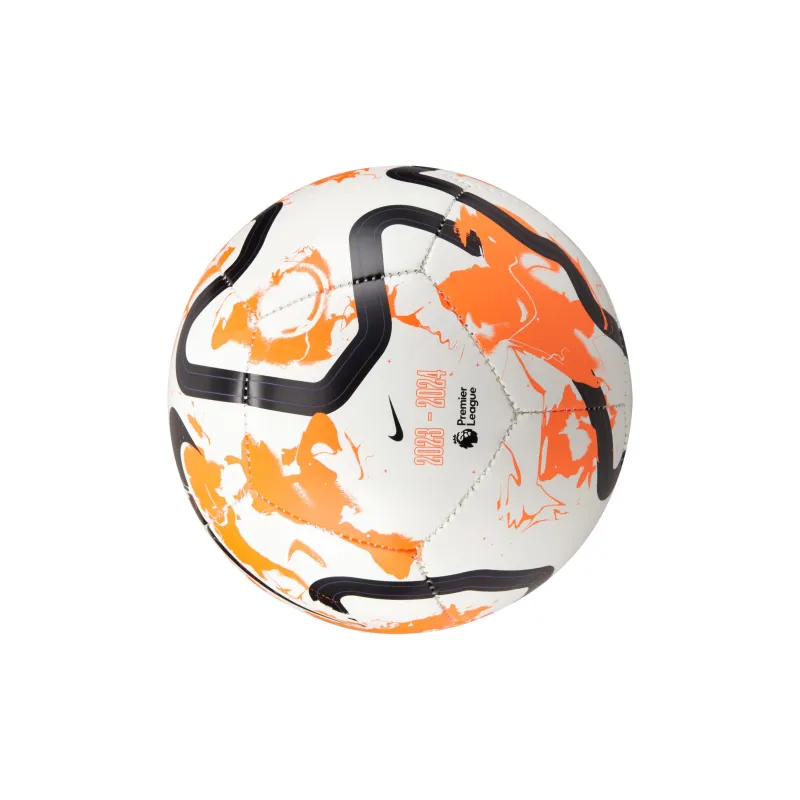 Nike Size 1, Size 2, Size 3, Size 4, Size 5 Soccer Rubber Machine Stitched Soccer Ball Unisex White Dutch Orange Black-2