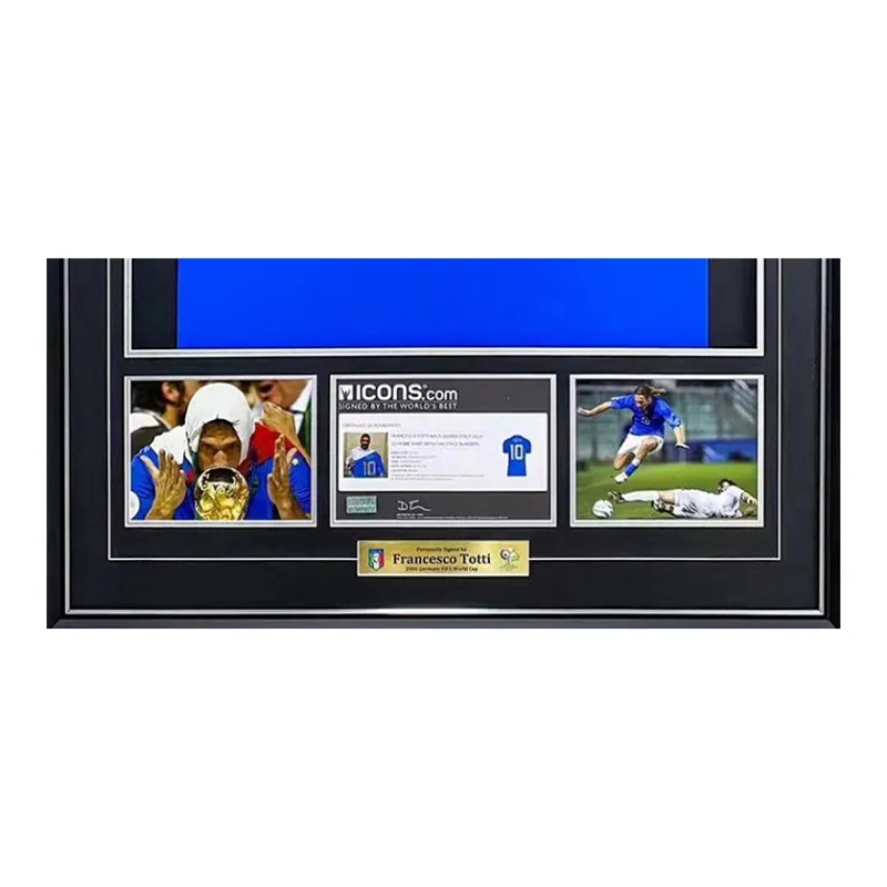 Huayitaojin Jersey Officially Signed Company Certificate With Icons Framed 115x85cm Men's Home Decoration Collectible-7