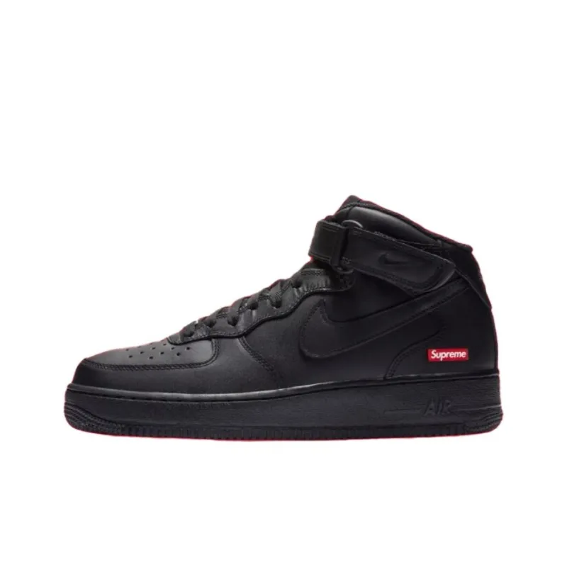 Nike Air Force 1 Mid Supreme Black-0