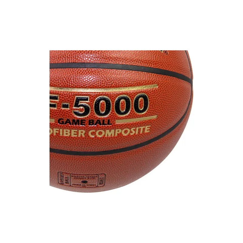 PSYCHE Size 7 Standard Ball Indoor, Outdoor, All Basketball Microfiber Composite Brown Red-4
